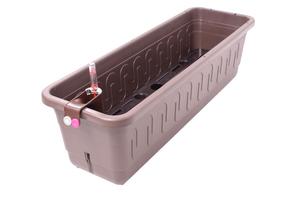 Samozavlažovací hrantík Fantazie 80 cm, hnedá