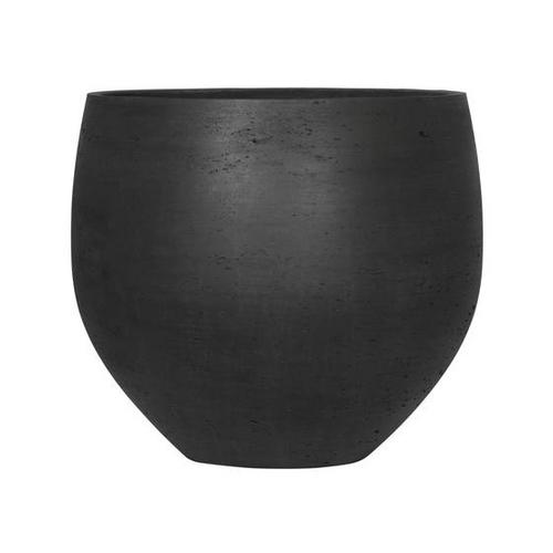 Kvetináč Mini Orb M 21 x 25 cm praný čierny