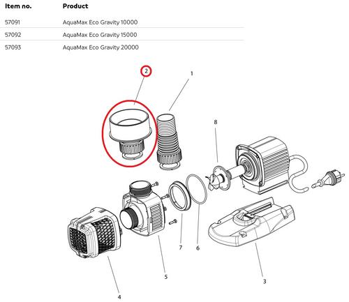 Oase redukcia 110 mm x 2 