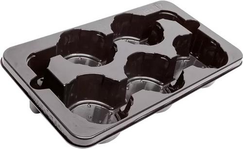 Modiform transportné pláto Eurodan 5 x 17 cm s dierami