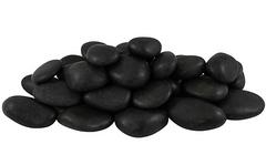 Čierny leštený okruhliak 2 - 3 cm