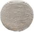 Fontána tmavá guľa s vrúbkami , D 50 cm