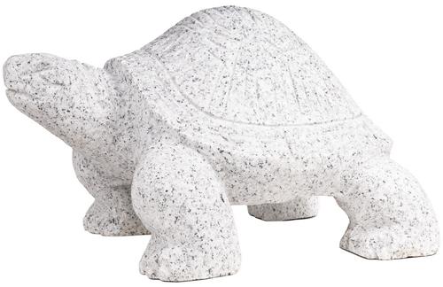 Kamenná soška Korytnačka svetlá , 45 cm