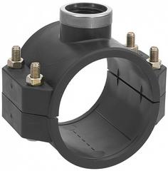 Irritec navŕtavací pás 90 x 3/4" F s oceľovým krúžkom, PN16