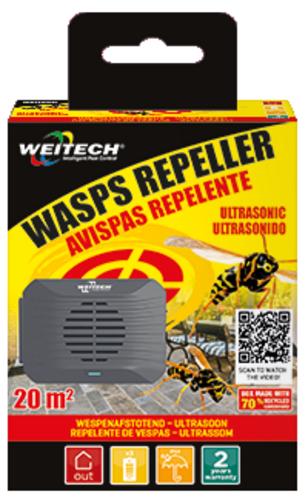 Ultrazvukový odpudzovač proti osiam